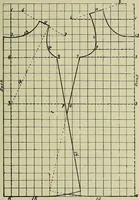 An illustration from Margaret J. Blair's system of sewing and garment drafting (1904)