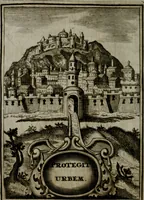 An illustration from Mariae höchst-wunderbarliche und ohne alle Sünden-Mackl gnaden-reich beschehene Empfängnuss : in hunderterley Sinn-Bildern vorgestellet, mit minder ... durch gleich-lauffende Vers deutlich erkläret : anbey mit einer anmüthigen Melodey versehen .. (1712)