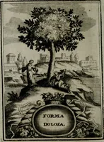An illustration from Mariae höchst-wunderbarliche und ohne alle Sünden-Mackl gnaden-reich beschehene Empfängnuss : in hunderterley Sinn-Bildern vorgestellet, mit minder ... durch gleich-lauffende Vers deutlich erkläret : anbey mit einer anmüthigen Melodey versehen .. (1712)