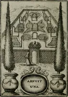 An illustration from Mariae höchst-wunderbarliche und ohne alle Sünden-Mackl gnaden-reich beschehene Empfängnuss : in hunderterley Sinn-Bildern vorgestellet, mit minder ... durch gleich-lauffende Vers deutlich erkläret : anbey mit einer anmüthigen Melodey versehen .. (1712)