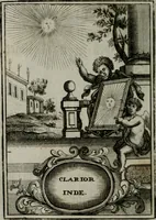 An illustration from Mariae höchst-wunderbarliche und ohne alle Sünden-Mackl gnaden-reich beschehene Empfängnuss : in hunderterley Sinn-Bildern vorgestellet, mit minder ... durch gleich-lauffende Vers deutlich erkläret : anbey mit einer anmüthigen Melodey versehen .. (1712)
