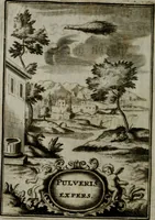 An illustration from Mariae höchst-wunderbarliche und ohne alle Sünden-Mackl gnaden-reich beschehene Empfängnuss : in hunderterley Sinn-Bildern vorgestellet, mit minder ... durch gleich-lauffende Vers deutlich erkläret : anbey mit einer anmüthigen Melodey versehen .. (1712)