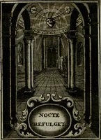 An illustration from Mariae höchst-wunderbarliche und ohne alle Sünden-Mackl gnaden-reich beschehene Empfängnuss : in hunderterley Sinn-Bildern vorgestellet, mit minder ... durch gleich-lauffende Vers deutlich erkläret : anbey mit einer anmüthigen Melodey versehen .. (1712)