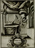An illustration from Mariae höchst-wunderbarliche und ohne alle Sünden-Mackl gnaden-reich beschehene Empfängnuss : in hunderterley Sinn-Bildern vorgestellet, mit minder ... durch gleich-lauffende Vers deutlich erkläret : anbey mit einer anmüthigen Melodey versehen .. (1712)