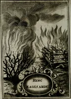 An illustration from Mariae höchst-wunderbarliche und ohne alle Sünden-Mackl gnaden-reich beschehene Empfängnuss : in hunderterley Sinn-Bildern vorgestellet, mit minder ... durch gleich-lauffende Vers deutlich erkläret : anbey mit einer anmüthigen Melodey versehen .. (1712)