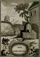An illustration from Mariae höchst-wunderbarliche und ohne alle Sünden-Mackl gnaden-reich beschehene Empfängnuss : in hunderterley Sinn-Bildern vorgestellet, mit minder ... durch gleich-lauffende Vers deutlich erkläret : anbey mit einer anmüthigen Melodey versehen .. (1712)