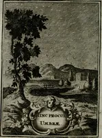 An illustration from Mariae höchst-wunderbarliche und ohne alle Sünden-Mackl gnaden-reich beschehene Empfängnuss : in hunderterley Sinn-Bildern vorgestellet, mit minder ... durch gleich-lauffende Vers deutlich erkläret : anbey mit einer anmüthigen Melodey versehen .. (1712)