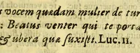 An illustration from Maria Rosa Mystica. : Excellencias, poderes, e maravilhas do seu rosario, compendiadas em trinta sermoens asceticos, & panegyricos sobre os dous evangelhos desta solennidade novo, & antigo: (1686)