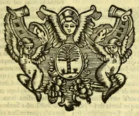 An illustration from Maria Rosa Mystica. : Excellencias, poderes, e maravilhas do seu rosario, compendiadas em trinta sermoens asceticos, & panegyricos sobre os dous evangelhos desta solennidade novo, & antigo: (1686)