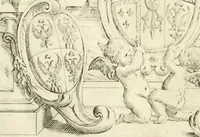 An illustration from Maria Vergine coronata : descrizione, e dichiarazione della diuota solennità fatta in Reggio li 13. maggio 1674 (1675)