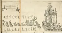 An illustration from Maria Vergine coronata : descrizione, e dichiarazione della diuota solennità fatta in Reggio li 13. maggio 1674 (1675)