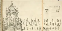 An illustration from Maria Vergine coronata : descrizione, e dichiarazione della diuota solennità fatta in Reggio li 13. maggio 1674 (1675)