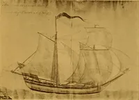 An illustration from The Marine room of the Peabody Museum of Salem (1921)