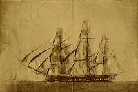 An illustration from The Marine room of the Peabody Museum of Salem (1921)