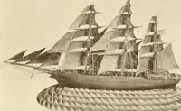 An illustration from The Marine room of the Peabody Museum of Salem (1921)