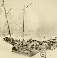 An illustration from The Marine room of the Peabody Museum of Salem (1921)