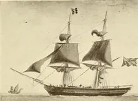 An illustration from The Marine room of the Peabody Museum of Salem (1921)