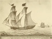 An illustration from The Marine room of the Peabody Museum of Salem (1921)