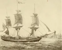 An illustration from The Marine room of the Peabody Museum of Salem (1921)