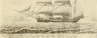 An illustration from The Marine room of the Peabody Museum of Salem (1921)