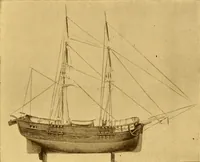 An illustration from The Marine room of the Peabody museum of Salem (1921)