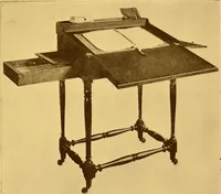 An illustration from The Marine room of the Peabody museum of Salem (1921)
