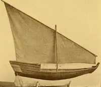 An illustration from The Marine room of the Peabody museum of Salem (1921)