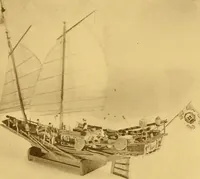 An illustration from The Marine room of the Peabody museum of Salem (1921)