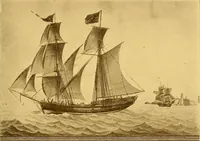 An illustration from The Marine room of the Peabody museum of Salem (1921)