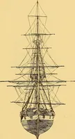 An illustration from The Marine room of the Peabody museum of Salem (1921)