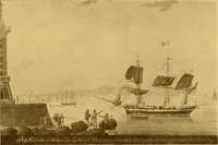 An illustration from The Marine room of the Peabody museum of Salem (1921)