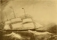 An illustration from The Marine room of the Peabody museum of Salem (1921)