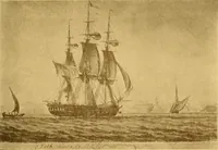 An illustration from The Marine room of the Peabody museum of Salem (1921)