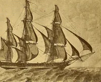 An illustration from The Marine room of the Peabody museum of Salem (1921)