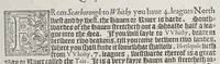 An illustration from The mariners mirrour : wherin may playnly be seen the courses, heights, distances, depths, soundings, flouds and ebs, risings of lands, rocks, sands and shoalds, with the marks for th'entrings of the harbouroughs, havens and ports of the greatest part of Europe: their seueral traficks and commodities: together w.th the rules and instrume[n]ts of navigation. (1588)