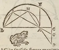 Picture 12 of 89 from Marini Ghetaldi ... Apollonius rediuiuus, seu, Restituta Apollonii Pergaei inclinationum geometria (1607), leaf 22