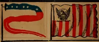 An illustration from The maritime flags and standards of all nations, together with a geographical sketch (1856)