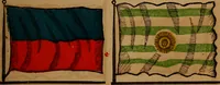 Picture 15 of 105 from The maritime flags and standards of all nations, together with a geographical sketch (1856), leaf 14