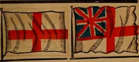 An illustration from The maritime flags and standards of all nations, together with a geographical sketch (1856)