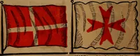 Picture 24 of 105 from The maritime flags and standards of all nations, together with a geographical sketch (1856), leaf 19