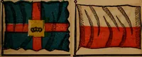 Picture 45 of 105 from The maritime flags and standards of all nations, together with a geographical sketch (1856), leaf 32