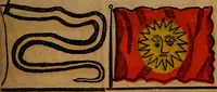 Picture 55 of 105 from The maritime flags and standards of all nations, together with a geographical sketch (1856), leaf 38