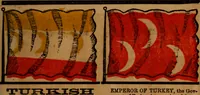 An illustration from The maritime flags and standards of all nations, together with a geographical sketch (1856)