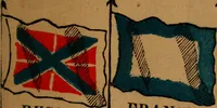 Picture 1 of 105 from The maritime flags and standards of all nations, together with a geographical sketch (1856), leaf 8