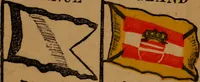 Picture 5 of 105 from The maritime flags and standards of all nations, together with a geographical sketch (1856), leaf 8