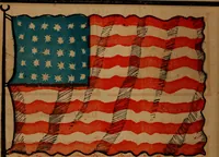 An illustration from The maritime flags and standards of all nations, together with a geographical sketch (1856)
