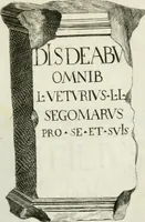 An illustration from Marmi cremonesi, ossia, Ragguaglio delle antiche inscrizioni che si conservano nella villa delle Torri de' Picenardi : opera (1791)