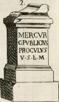 An illustration from Marmi cremonesi, ossia, Ragguaglio delle antiche inscrizioni che si conservano nella villa delle Torri de' Picenardi : opera (1791)