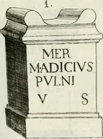 An illustration from Marmi cremonesi, ossia, Ragguaglio delle antiche inscrizioni che si conservano nella villa delle Torri de' Picenardi : opera (1791)