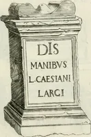 An illustration from Marmi cremonesi, ossia, Ragguaglio delle antiche inscrizioni che si conservano nella villa delle Torri de' Picenardi : opera (1791)